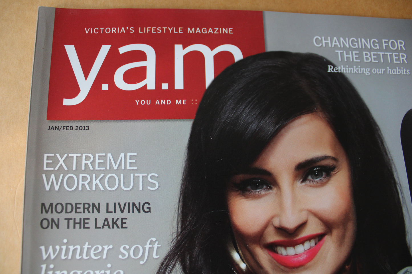 Nelly Furtado Y.A.M. Magazine JAN/FEB 2013 near mint!