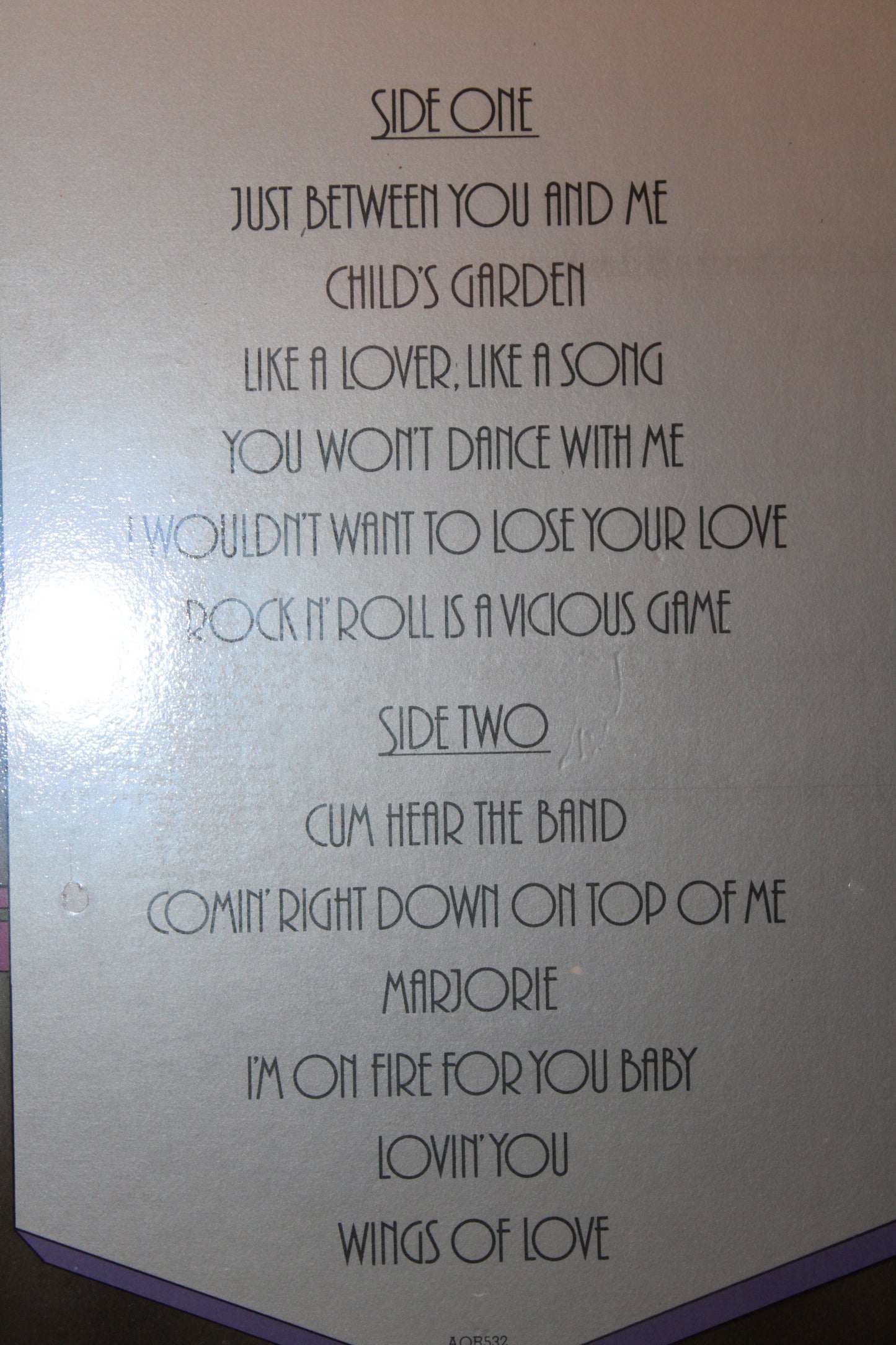 Myles Goodwyn ~ April Wine - Sealed Album - Mint record - 1981 - Aquarius AQR 532