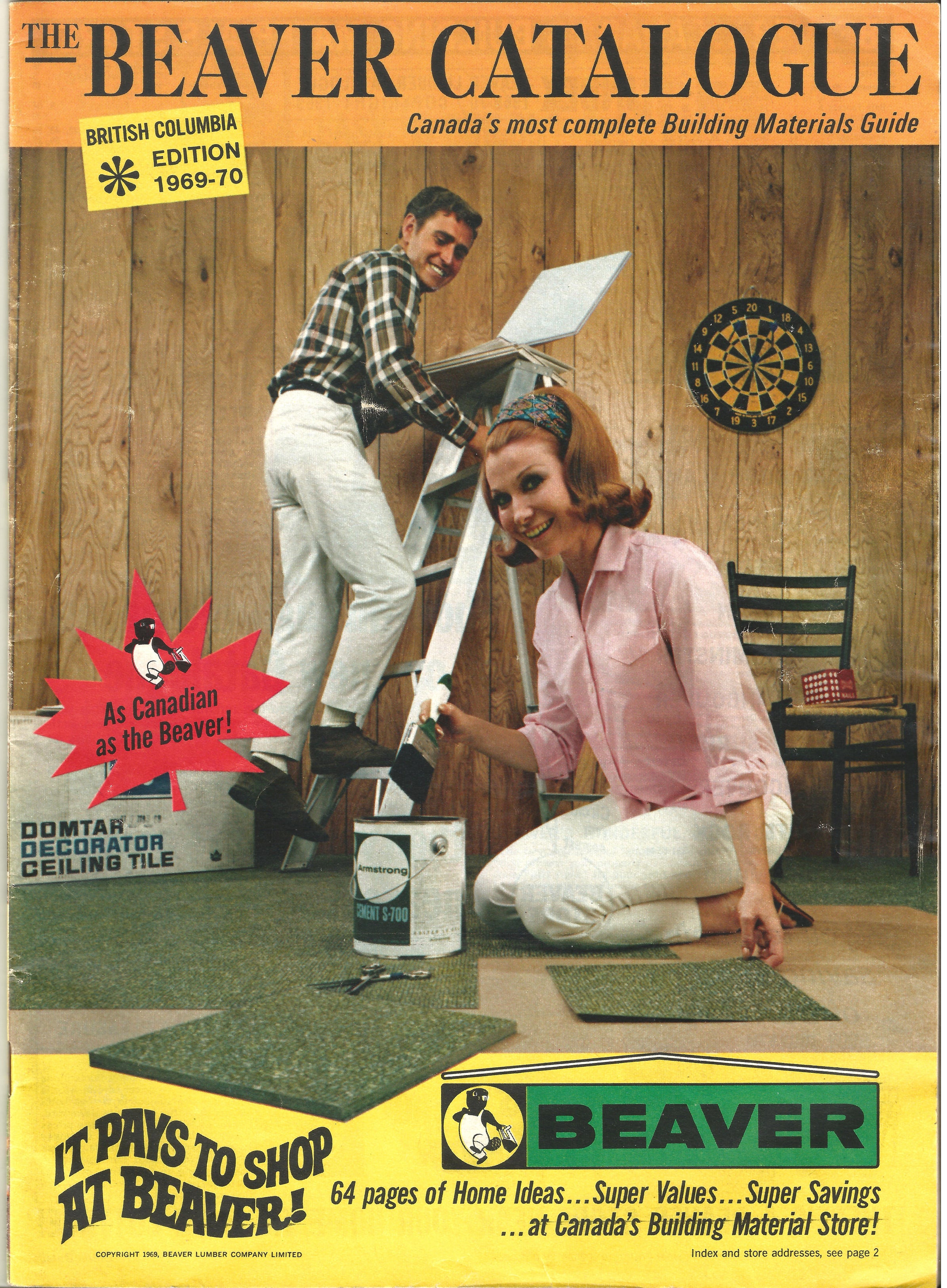 The BEAVER Catalogue Rare Canadiana 1969 1970 Aurorarity