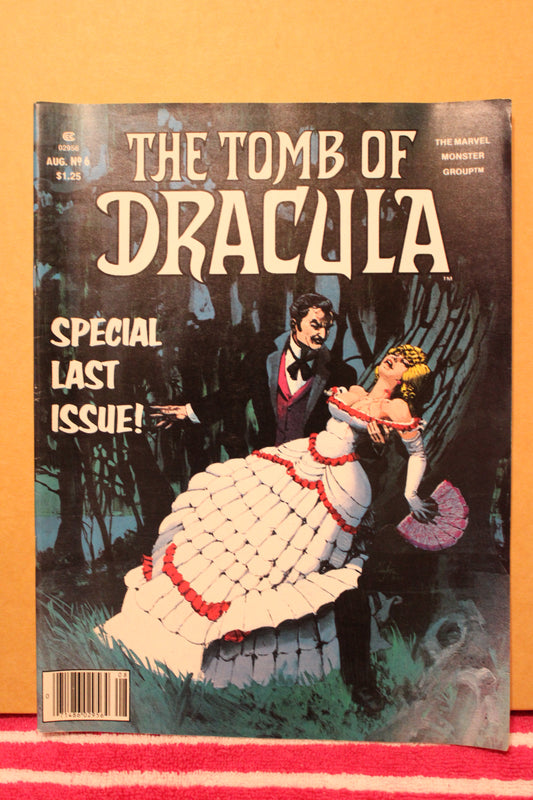 THE TOMB OF DRACULA - August #6 - 1980 Monster Marvel Comic