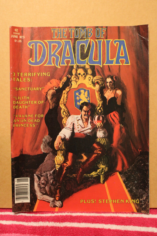 THE TOMB OF DRACULA # 5 - Stephen King - Marvel Comics - June 1979 Magazine