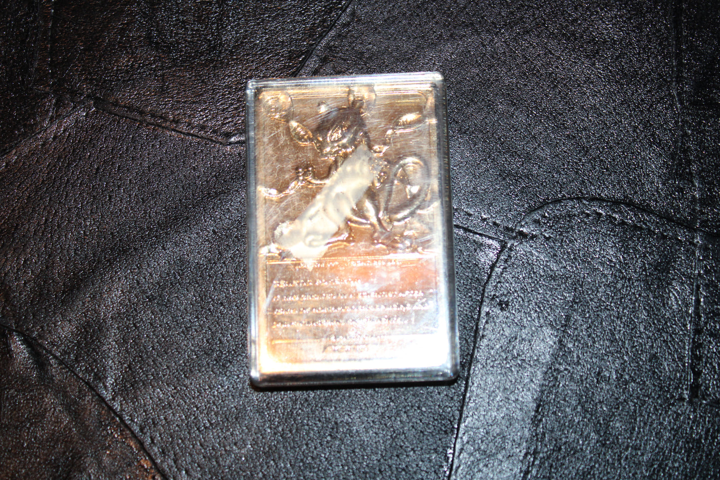 A POKEMON MEWTWO ~ 23K GOLD PLATED ~ CARD # 150 - 1999 - 54 grams - Nintendo