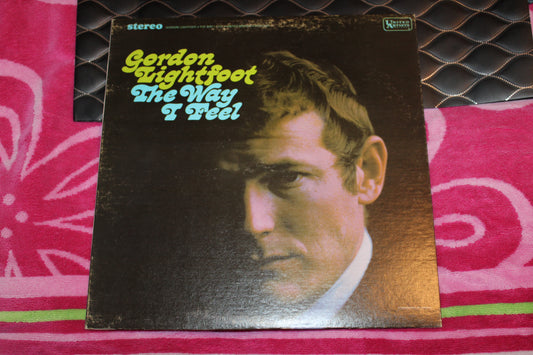 Gordon Lightfoot ‎– The Way I Feel  UAS 6587 from 1967 vinyl record