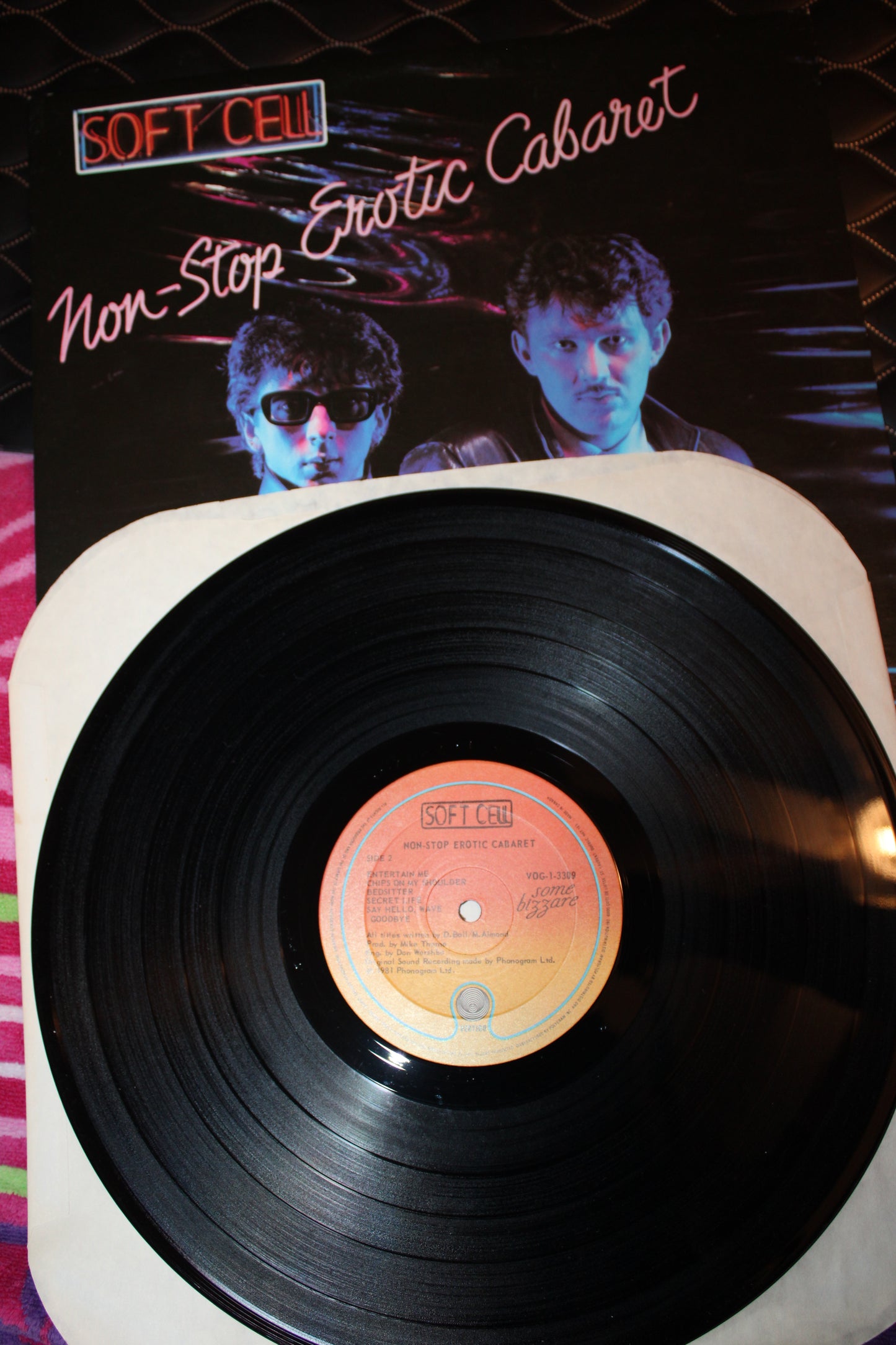 1981 - Soft Cell ~ Tainted Love - Non-Stop Erotic Cabaret Vinyl - Vertigo VOG-1-3309