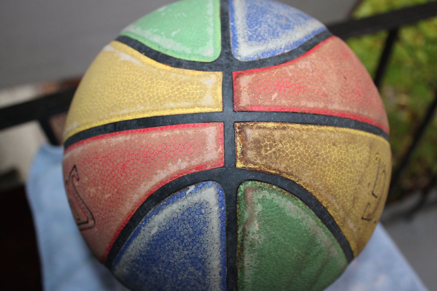 Vintage Basketball ~ SPALDING Rookie Gear - multi-coloured