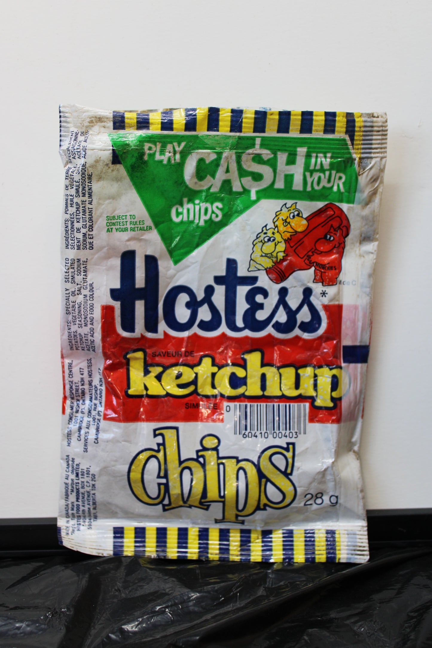 A 40 Year Old Chip Bag Hostess Ketchup Brand