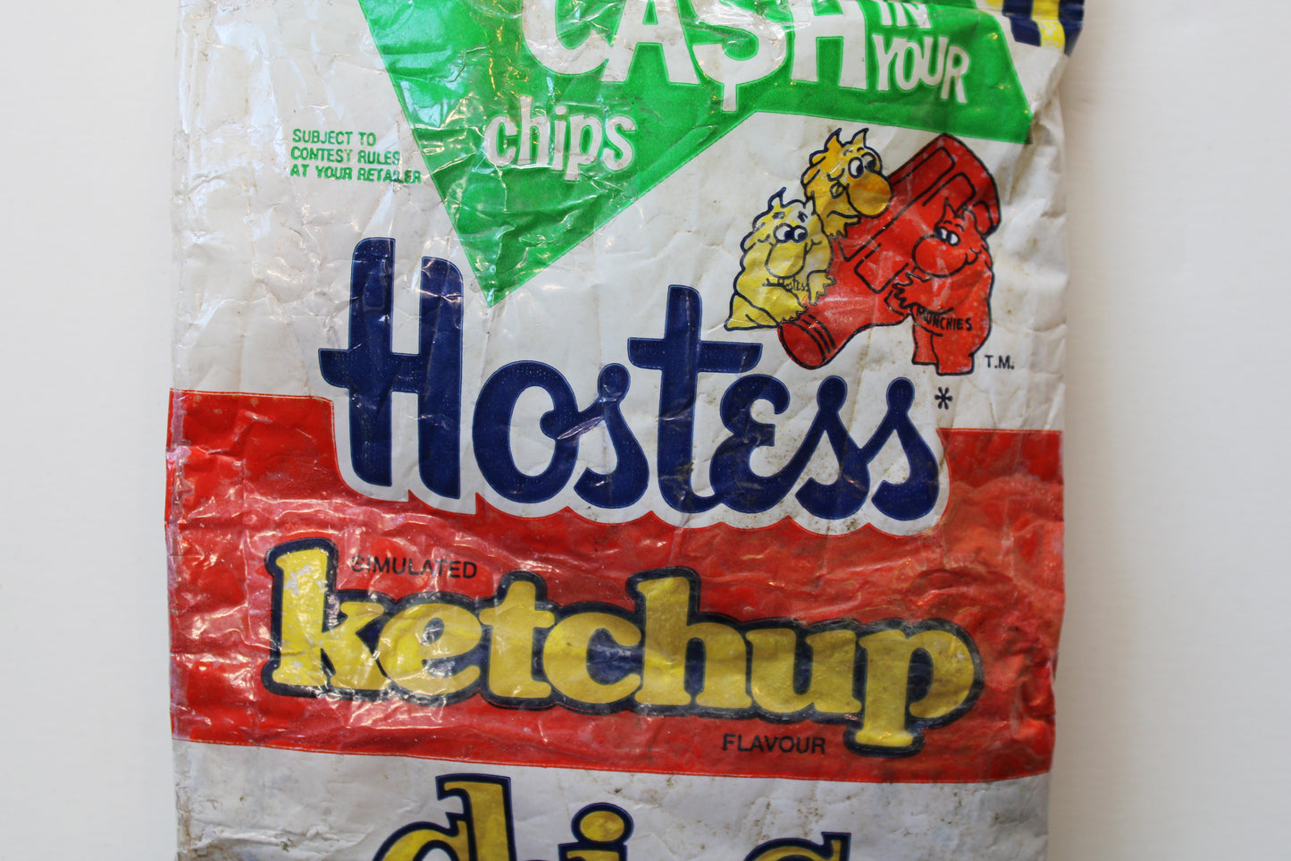 A 40 Year Old Chip Bag Hostess Ketchup Brand