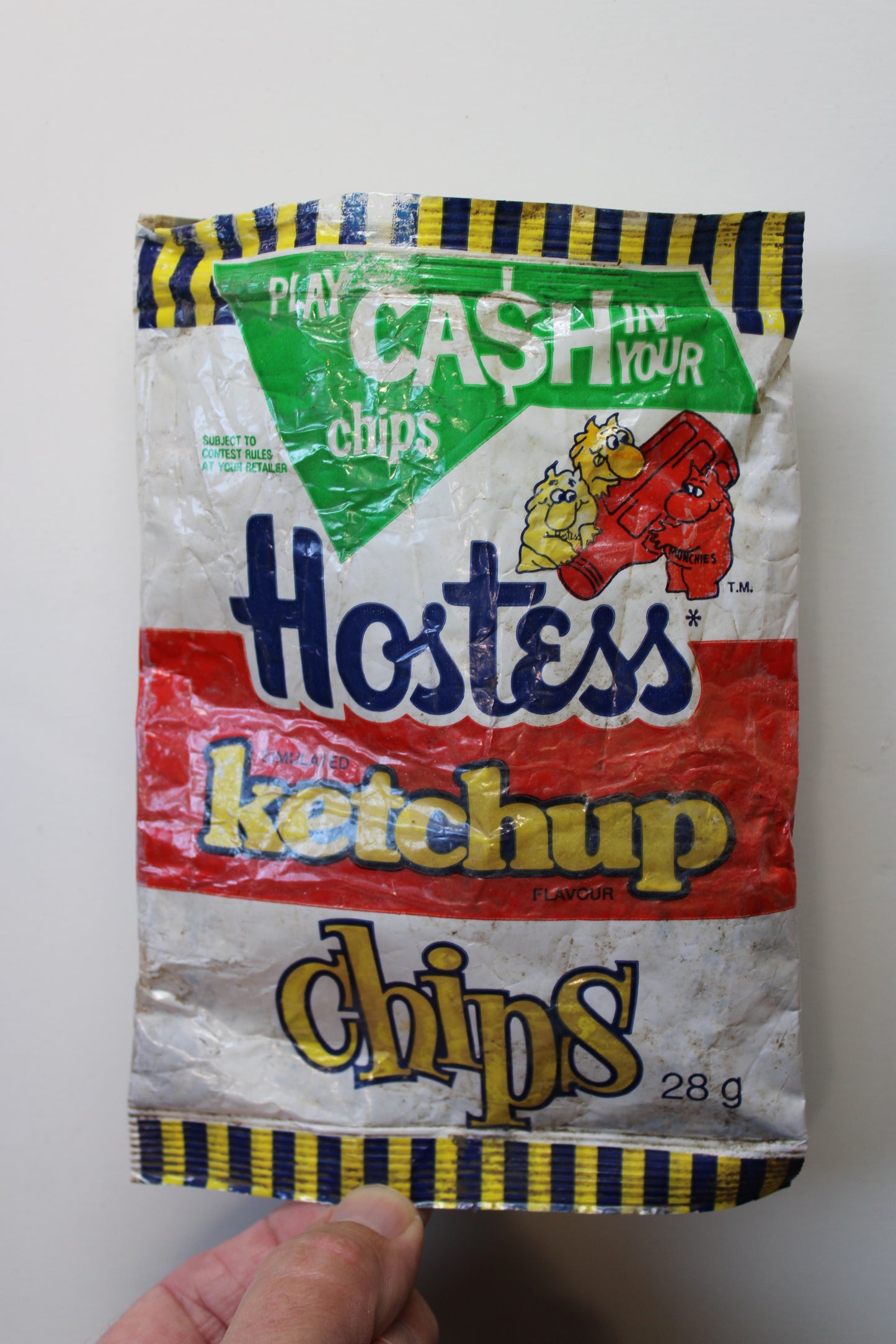 A 40 Year Old Chip Bag Hostess Ketchup Brand