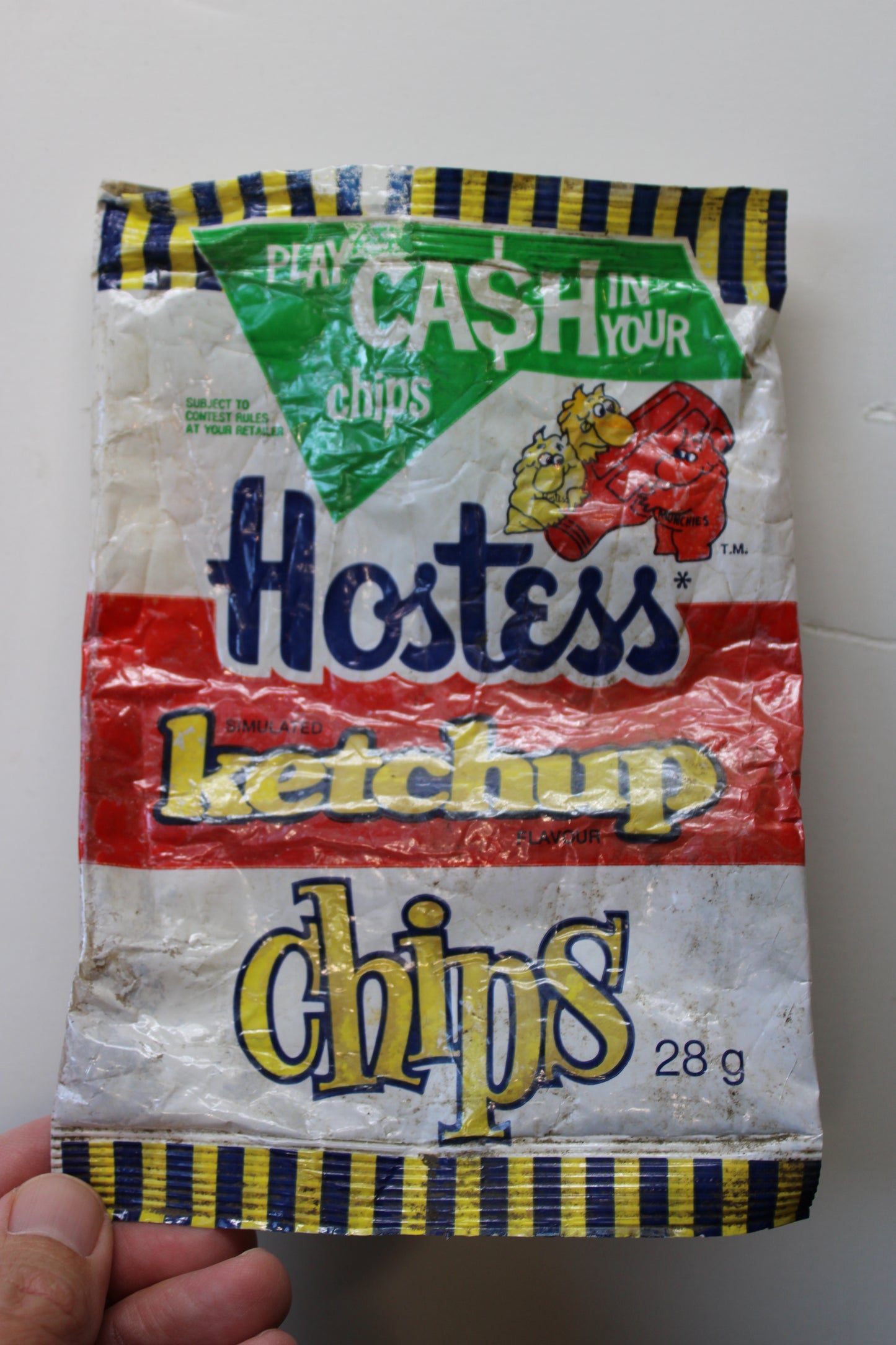 A 40 Year Old Chip Bag Hostess Ketchup Brand