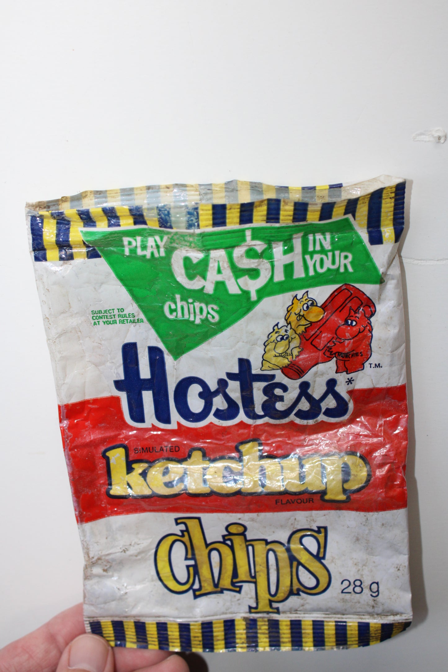 A 40 Year Old Chip Bag Hostess Ketchup Brand