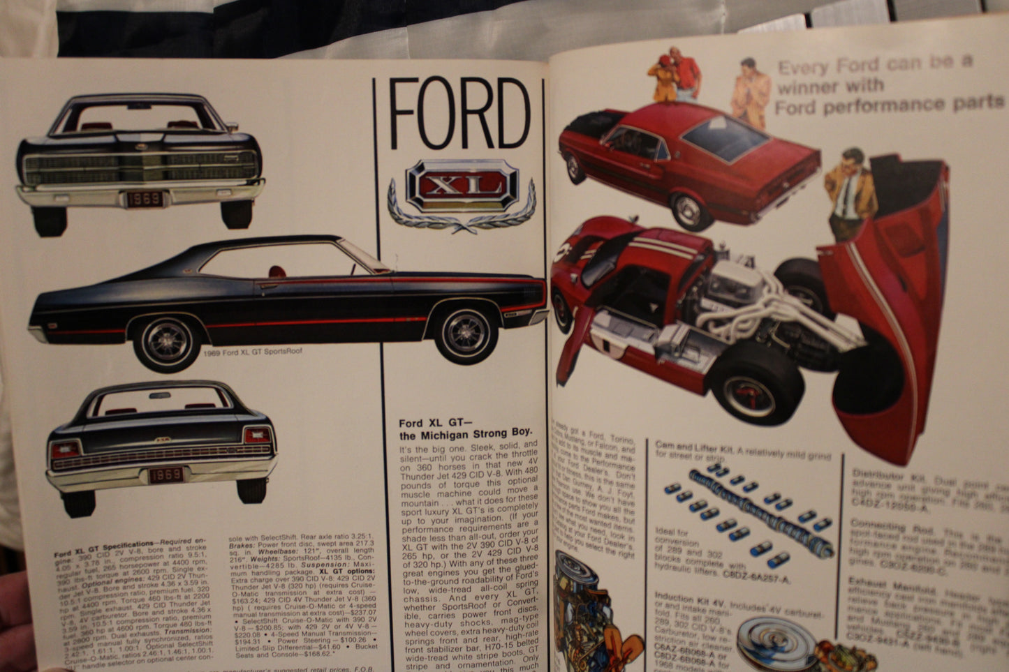 1969 CAR CRAFT from January 1969 - Big John - FORD - COBRA