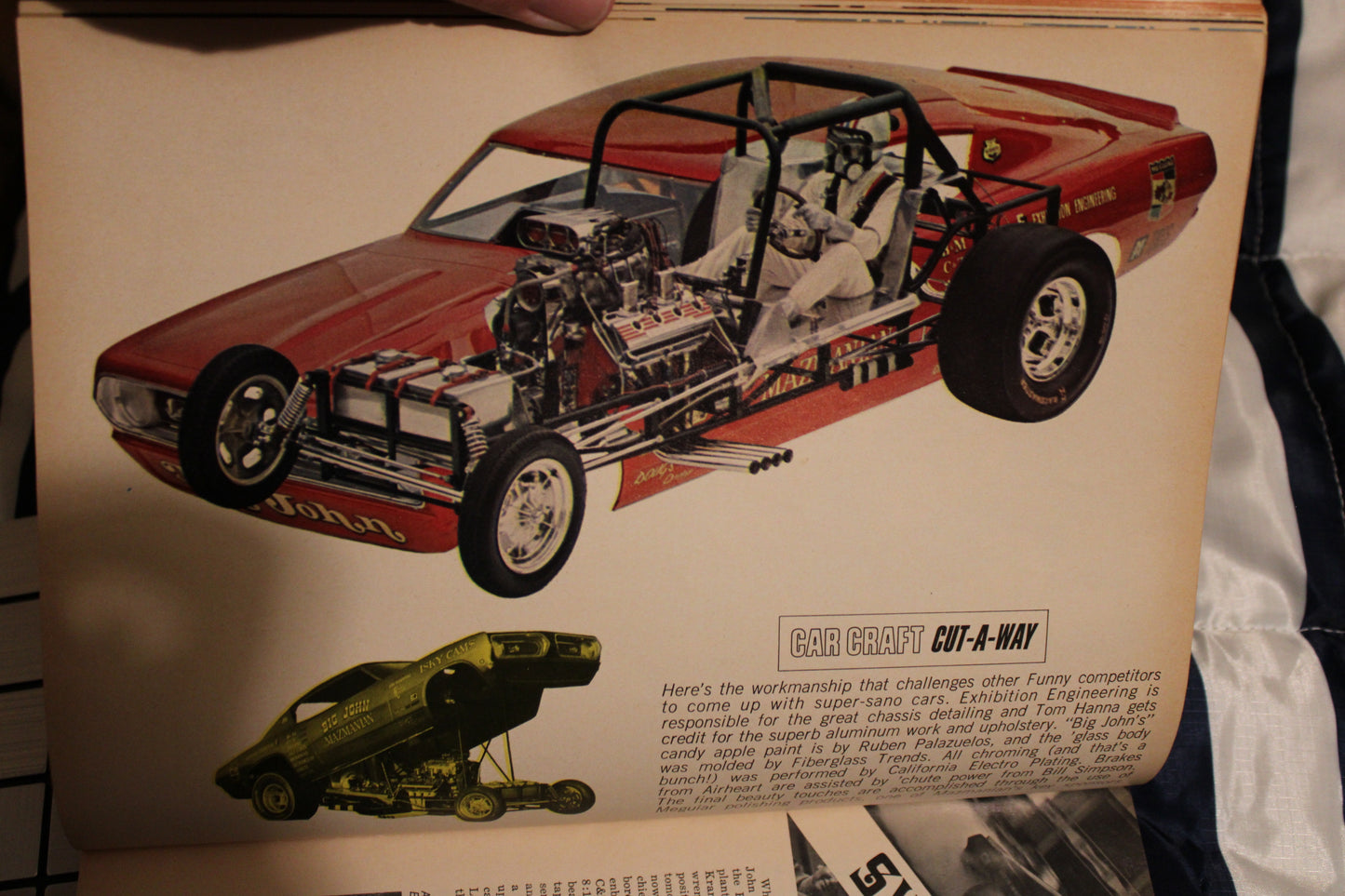 1969 CAR CRAFT from January 1969 - Big John - FORD - COBRA