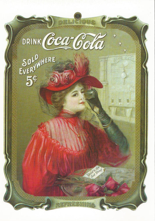 Coca Cola postcard