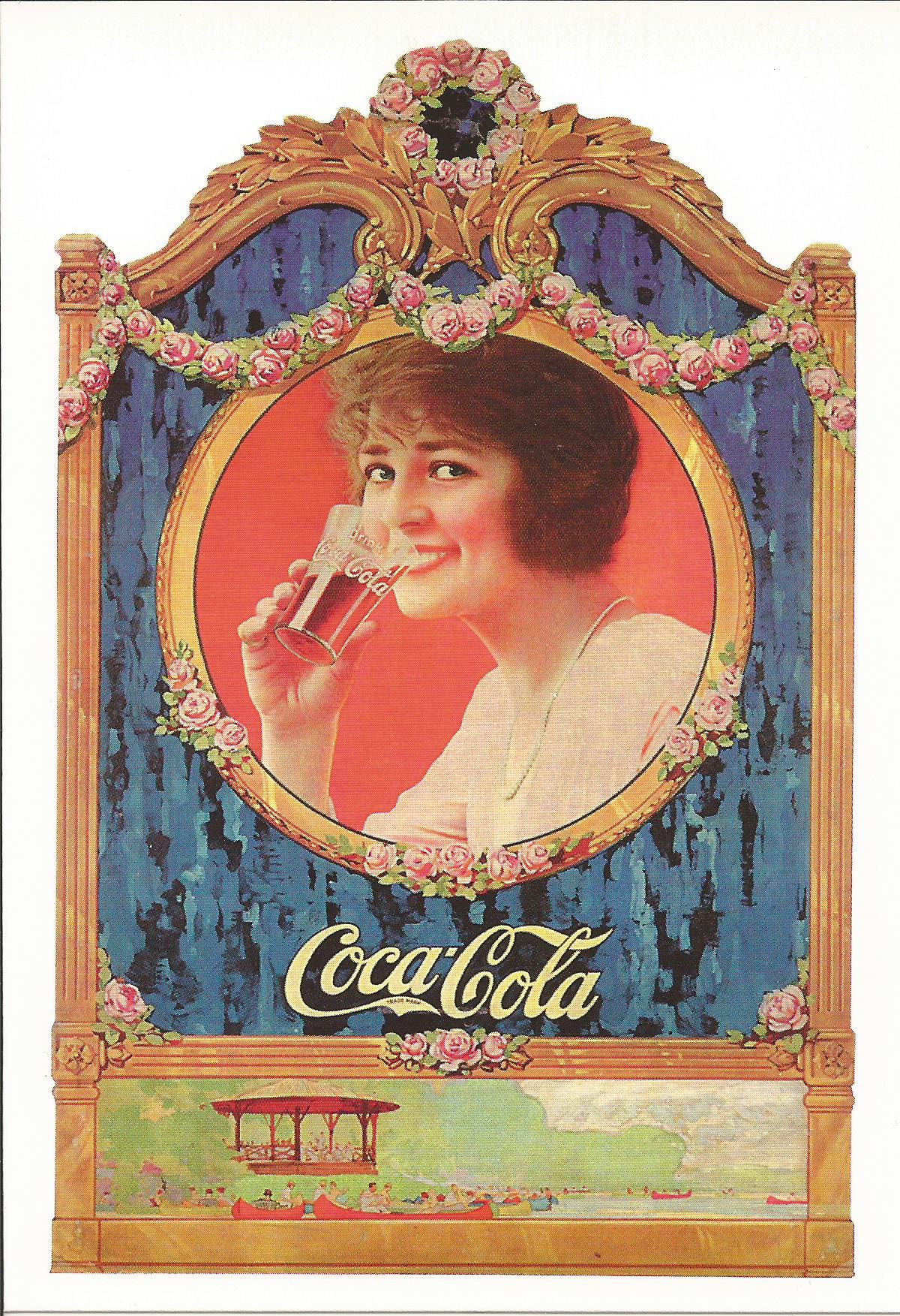 Coca Cola postcard * 1922