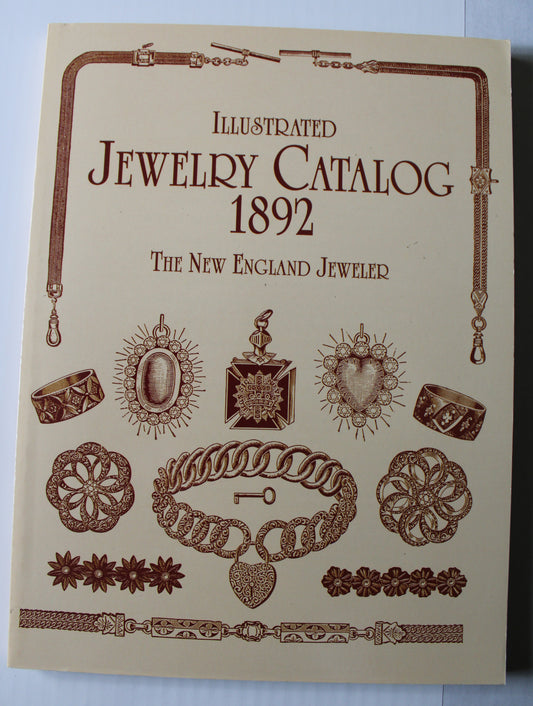 First Print 1998 Illustrated Jewelry Catalog 1892 The New England Jeweler